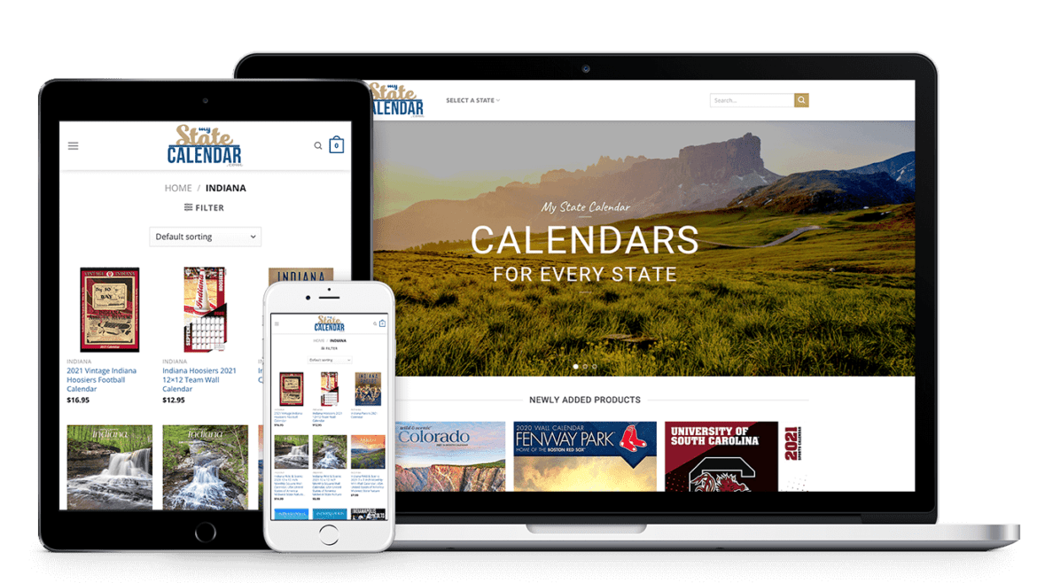 mystatecalendar.com website screenshot