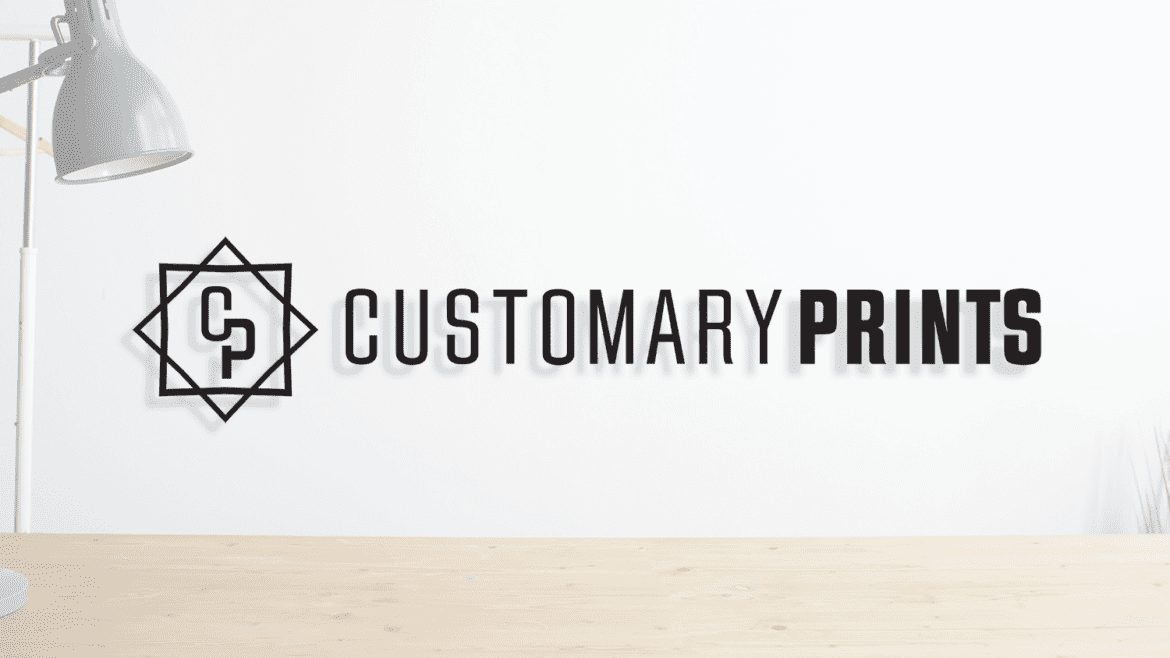 Customary Prints Digital Store Logo
